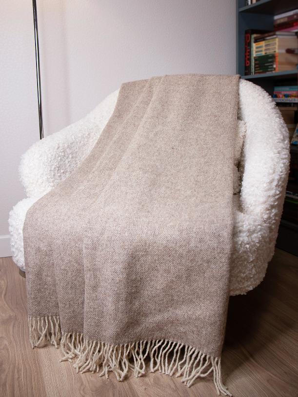 Плед из овечьей шерсти JANINA 1-1 140х220 см
